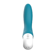 Вибратор точки G Liebe Bend It Rechargeable Ocean Blue, 10 режимов, очень мощный, гибкий ствол