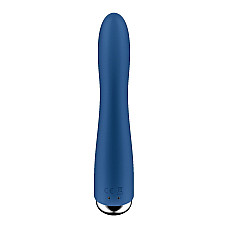 Вібратор точки G з обертанням Satisfyer Spinning Vibe 1 Blue, 2 мотори