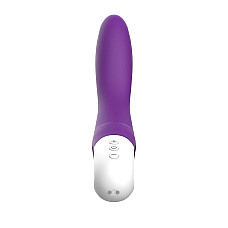 Вибратор точки G Liebe Bend It Rechargeable Purple, 10 режимов, очень мощный, гибкий ствол