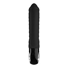 Вибратор для точки G Fun Factory TIGER black, ребристый, подходит для анальной стимуляции