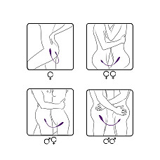 Вібратор двосторонній Adrien Lastic AD-2 з пультом LRS
