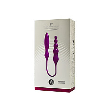 Вибратор двусторонний Adrien Lastic AD-2X с пультом LRS
