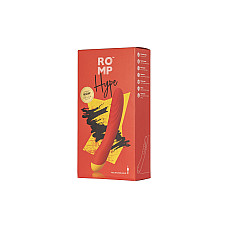 Вибратор для точки G и клитора Romp Hype, гибкий, особенно мягкая головка, 10 вариантов стимуляции