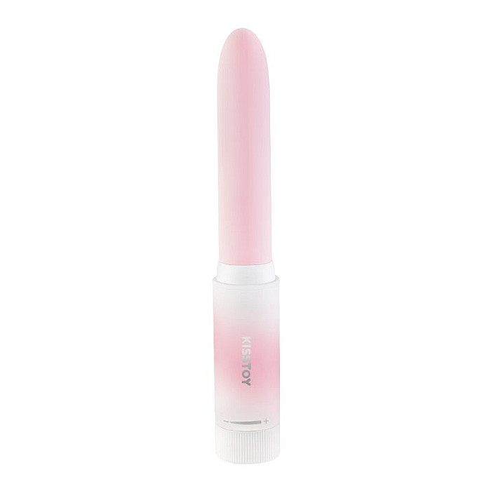 Липстик-вибратор KISSTOY Pop Cherry, 7 режимов, 2 мотора, гибкий, подогрев