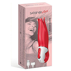 Мощный вибратор Satisfyer Vibes Power Flower с нежными трепещущими лепестками, 12 режимов работы