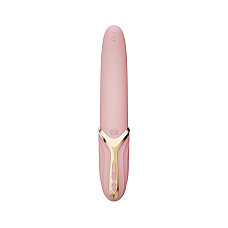 Вибратор Zalo – EVE Sakura Pink, вибрация + ротация, имитация язычка, подогрев до 39 °C