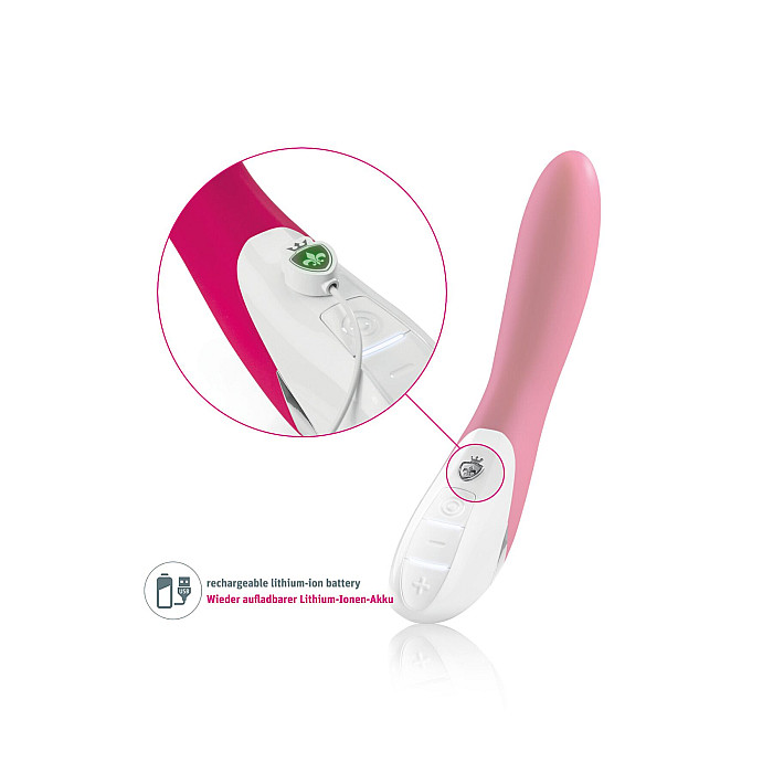 Вібратор Mystim Elegant Eric Pink
