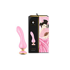 Вибратор для точки G Shunga Sanya Light Pink, гибкий ствол