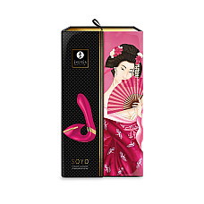 Вагинально-клиторальный вибратор Shunga Soyo Raspberry