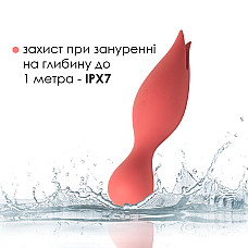 Подвійний вібратор точки G із язичками для клітора Svakom Siren Coral