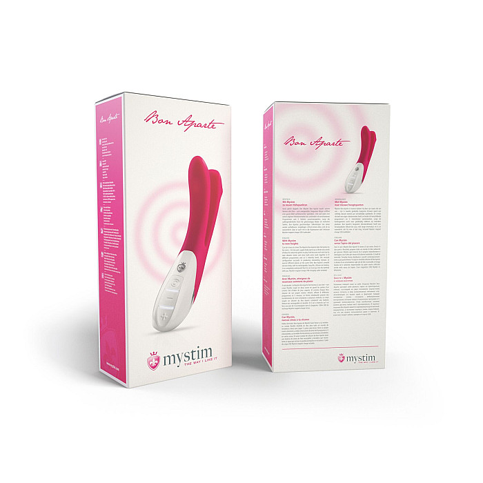 Вібратор Mystim Bon Aparte Pink