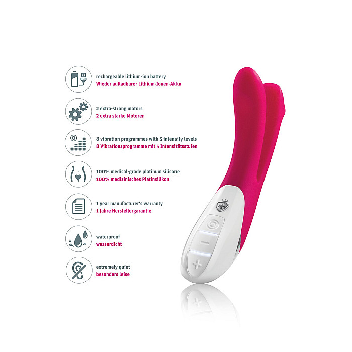 Вібратор Mystim Bon Aparte Pink