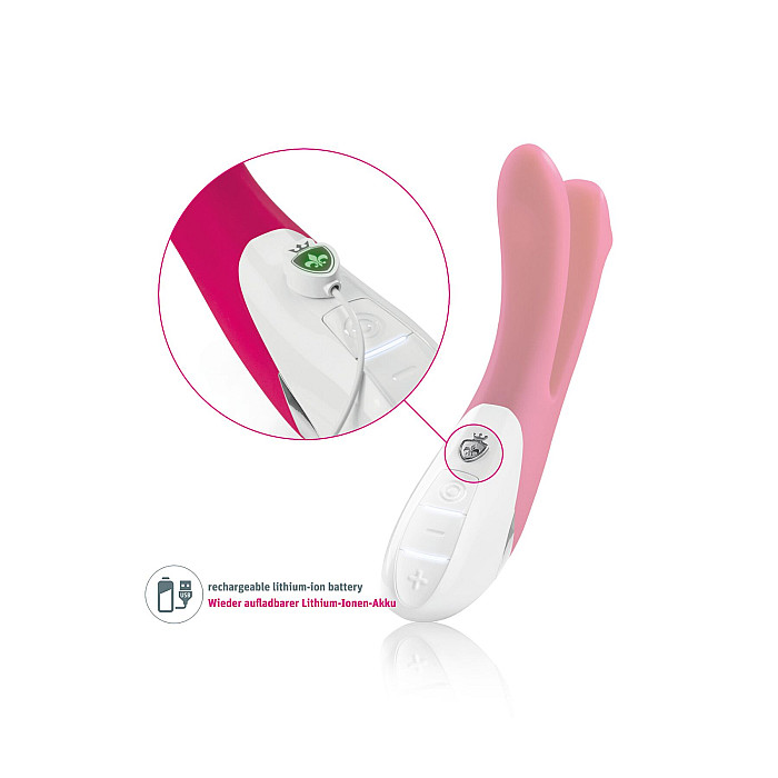 Вібратор Mystim Bon Aparte Pink