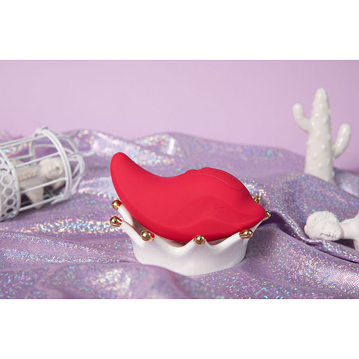 Вибратор и клиторальный стимулятор KISTOY Heidi Red