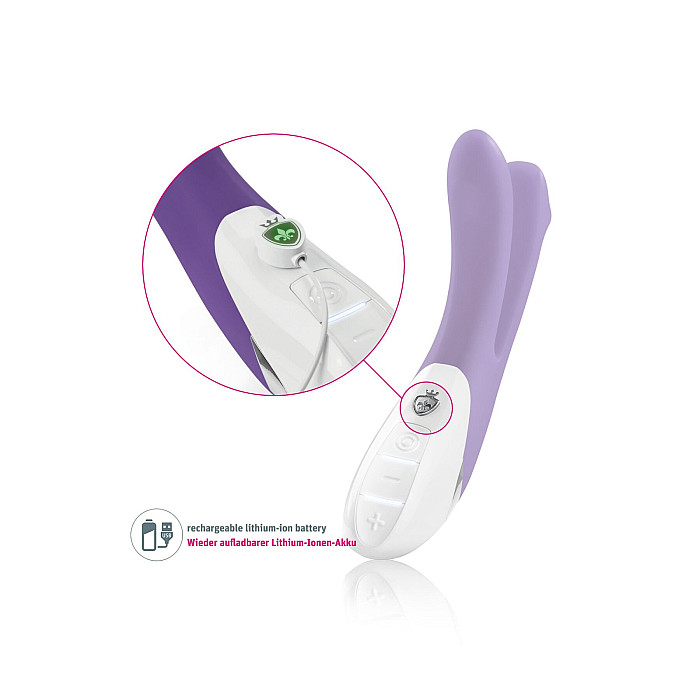 Вібратор Mystim Bon Aparte Purple