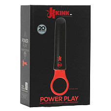 Вибратор Doc Johnson Kink - Power Play with Silicone Grip Ring