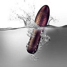 Вібратор Rocks Off Dr Roccos Zeppelina у стилі стимпанк, soft-touch силікон