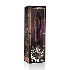 Вібратор Rocks Off Dr Roccos Zeppelina у стилі стимпанк, soft-touch силікон