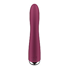 Вибратор точки G с вращением Satisfyer Spinning Vibe 1 Red, 2 мотора