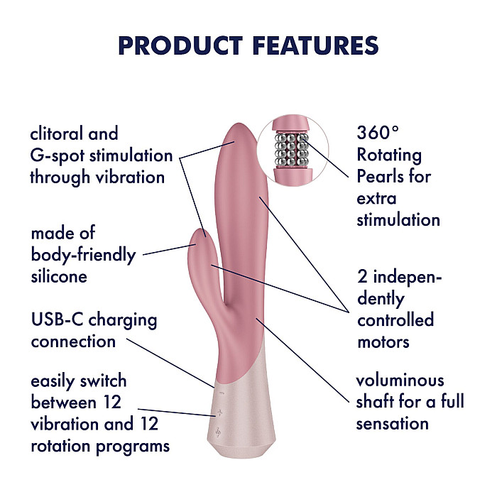 Вібратор-кролик Satisfyer Pearl Bunny 1