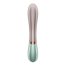 Смарт вибратор-кролик с подогревом Satisfyer Hot Lover Green