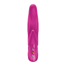 Вібратор-кролик для точки А Fun Factory LADY BI Magenta, 2 мотори, 12 режимів