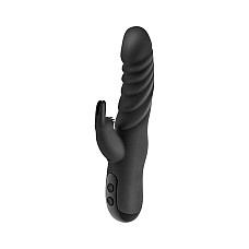 Вибратор-кролик S Pleasures Premium Rave Black