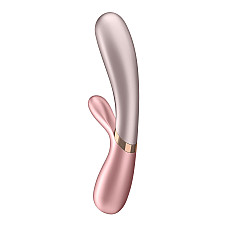 Смарт вибратор-кролик с подогревом Satisfyer Hot Lover Pink