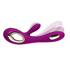 Вибратор-кролик LELO Soraya Wave Deep Rose, манящие движения ствола