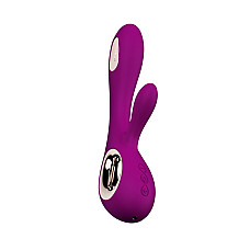 Вибратор-кролик LELO Soraya Wave Deep Rose, манящие движения ствола