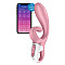 Смартвібратор-кролик Satisfyer Hug Me Pink, 2 мотори, діаметр 4,2см, широка кліторальна частина