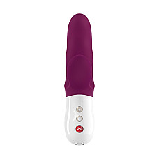 Вібратор-кролик Fun Factory MISS BI grape/white, 2 незалежні мотори, діаметр 4,2 см