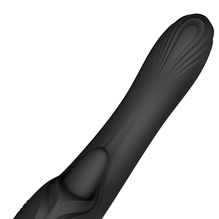 Вібратор-кролик Zalo Ares Obsidian Black