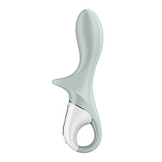 Анальный надувной вибратор Satisfyer Air Pump Booty 3, гибкий ствол