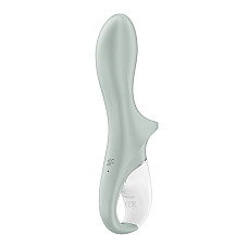 Анальный надувной вибратор Satisfyer Air Pump Booty 3, гибкий ствол