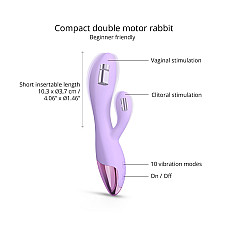 Вибратор-кролик Love To Love FUNKY BUNNY - VIVA MAUVE