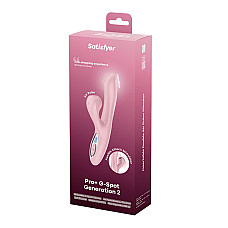Вакуумний вібратор-кролик Satisfyer Pro+ G-Spot Generation 2 Pink