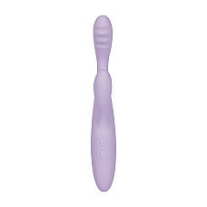 Тонкий кролик-вибратор Svakom Cici+ 2 Lilac, управление со смартфона, подогрев до 38 °C