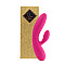 Гнучкий вібратор кролик з двома моторами FeelzToys Lea Rabbit Vibrator Rubine Red