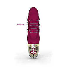 Вибратор-кролик Mystim Hop Hop Bob Fuchsia, мощный мотор, 8 режимов
