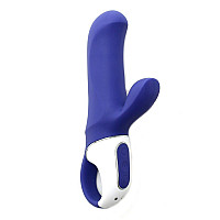 Потужний вібратор-кролик Satisfyer Vibes Magic Bunny, два мотори, літій силікон, 12 режимів роботи