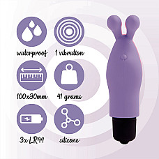 Вибратор на палец FeelzToys Magic Finger Vibrator Purple