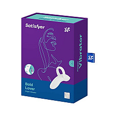 Вибратор на палец Satisfyer Bold Lover White, гибкий