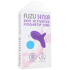 Вибратор на палец FUZU Sensa Skin Activated Fingertip Vibe – Pastel Blue, сенсорное управление, 8 режимов