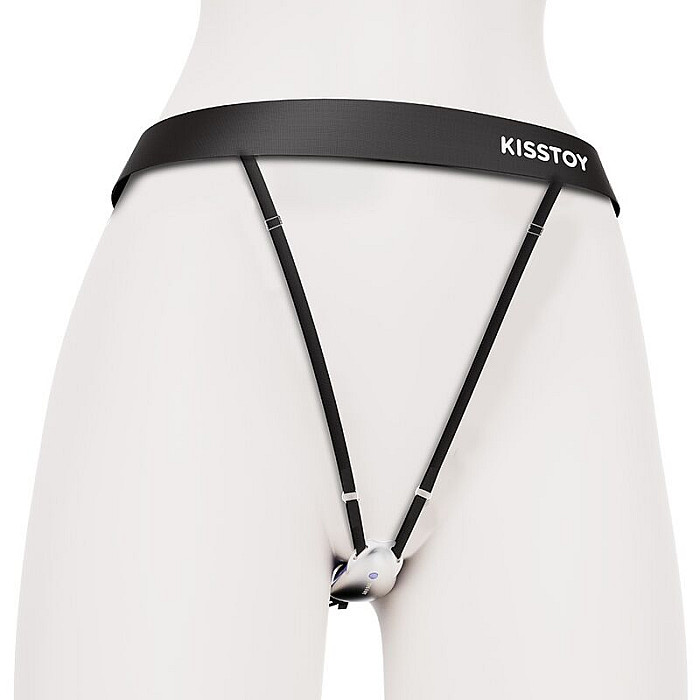 Вибратор в трусики KISSTOY Viosecret, пояс для фиксации и пульт ДУ в комплекте
