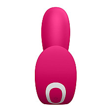 Двойной смарт-вибратор в трусики Satisfyer Top Secret+ Pink