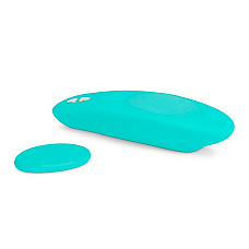 Смарт-вібратор у трусики We-Vibe Moxie Aqua з пультом ДК