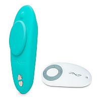 Смарт-вібратор у трусики We-Vibe Moxie Aqua з пультом ДК