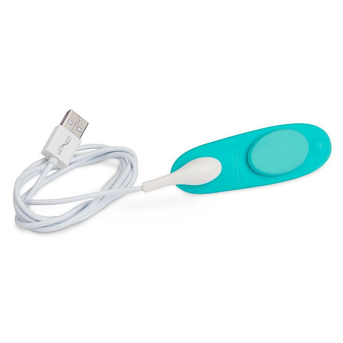 Смарт-вібратор у трусики We-Vibe Moxie Aqua з пультом ДК