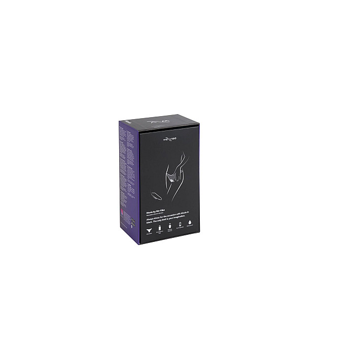 Смарт-вібратор у трусики We-Vibe Moxie Satin Black з пультом ДК